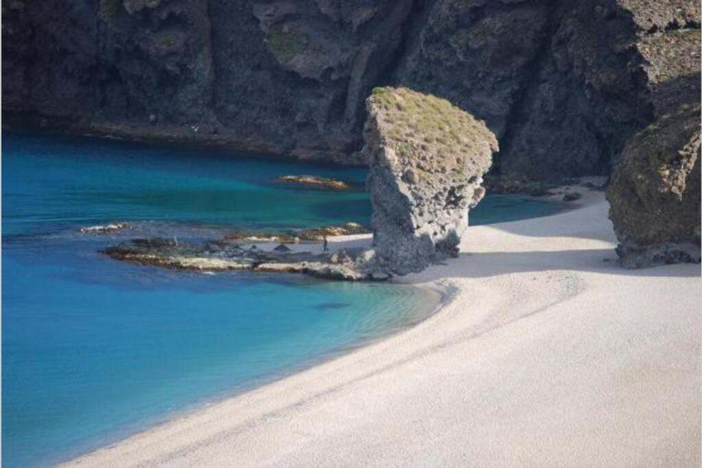 Atico Con Encanto En Cabo De Gata. A 100M De La Playa. Carboneras Exteriör bild